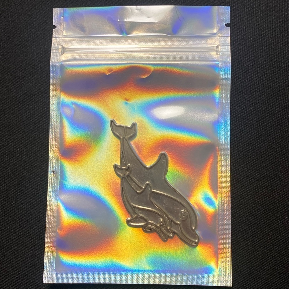 Lisa Frank dolphin pin medal the fantastic world of Lisa Frank bling out pendant - Picture 5 of 8